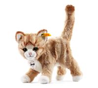 Steiff 'Mizzy' Kitten Cat - soft washable ginger tabby plush soft toy - 099342