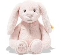 Official Steiff Soft Cuddly Friends My First Steiff Pink Hoppie Rabbit 26cm
