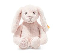 Official Steiff Soft Cuddly Friends My First Steiff Pink Hoppie Rabbit 26cm