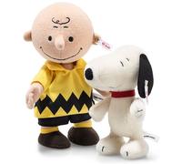 Steiff Charlie Brown With Snoopy 75th Anniversary