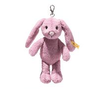 Steiff Pendant Hoppie Rabbit (dark pink)