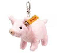 Steiff Pig Pendant 9 cm Pink Lucky Charm Lucky Pig Plush Pig Keyring Ideal Gift Idea Machine Washable