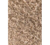 Steiff Schulte German 100% Alpaca Fur Fabric for Teddy Bears DIY, Backing 100% Cotton (70 * 100cm, 5490 Beige Curly)