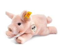 Steiff Little Friend Sissi Piglet cuddly toy, cute stuffed toy with plastic eyes, children, boys & girls, plush animal 22 cm, pink, 280016