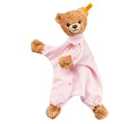 Steiff 'Sleep Well' Teddy Bear - pink baby comforter / blanket - 239533