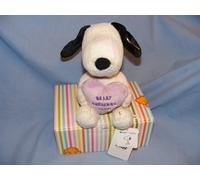 Steiff Snoopy Heartbreakers Club In Stock Beagle Dog With Steiff Gift Box 024450