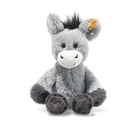 Steiff 073922 Soft Cuddly Friends Dinkie Donkey Grey Plush Small Animal