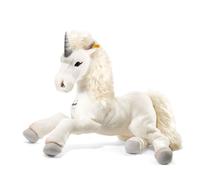 Steiff 015090 Starly Dangling Unicorn White Soft Cuddly Toy
