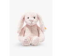 My First Steiff Hoppie Rabbit - pink plush cuddly baby bunny soft toy - 242359