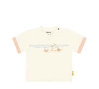 Steiff Baby Boys' T-Shirt Kurzarm Short-Sleeved T, Eggnog, 86