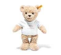 Steiff Teddy Bear for Birth cuddly toy, cute stuffed toy, boys, girls & babies from 0 months, plush toy 32 cm, beige, 242748