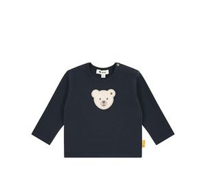 Steiff Unisex Baby Classic T-Shirt, STEIFF Navy, 80