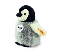 Steiff USA Flaps Black White & Gray Penguin Plush 6.3 x 6.7 x 3.5 - Plush Soft Toy