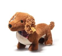 Steiff Handcrafted Since 1880 Premium Plush Classic Stuffed Animal - 12" Waldi Dachshund