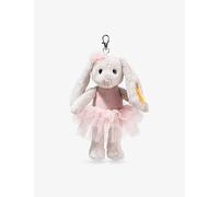 Steiff Womens Steiff Hoppie Ballet Rabbit Woven Bag Charm 16cm