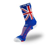 Steigen ¾ Length UNION JACK.Running Socks - Boot Socks for Women and Men - Blister-Free Fit, Moisture-Wicking, Breathable for Performance and Comfort - 5-12 Unisex Size