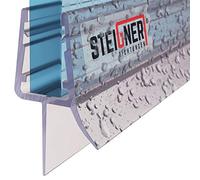 STEIGNER UK03 100cm Shower Seal for 6/7 / 8mm Glass Shower Doors and Panels Stops Leaks and Creates A Barrier