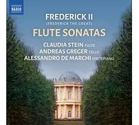 Stein/Greger/De Marchi – Frederick II: Flute Sonatas – CD – NAXOS