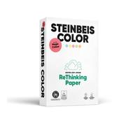 Steinbeis A4 Pink Colour Paper 80gsm 100% Recycled Laser Inkjet Pack 500