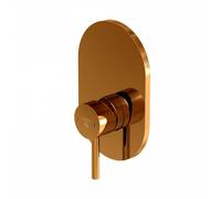 Steinberg Series 100 - Concealed single lever shower mixer for 1 outlet rose gold