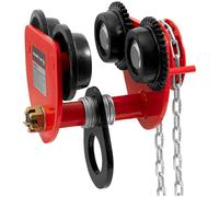 Steinberg Systems Beam Trolley - 3,000 kg - flange range 90-130 mm - with chain SBS-RT-3000C