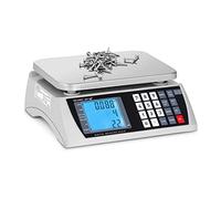 Steinberg Systems Counting Scale, 30 kg/1 g, LCD, 22 x 17 cm | Battery, Digital Counting Device, Digital Counting Unit, Inventory Measure, Electronic Weighing Tool, 72 h