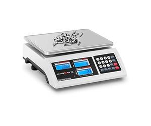 Steinberg Systems Digital Counting Scale Industrial Inventory Scale Piece Counting 30kg/0.5g LCD SBS-ZW-3005 (Battery Life 80hrs, ABS Plastic, Stainless Steel, Tare/Zero/Count/Add)
