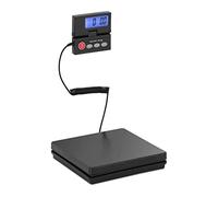 Steinberg Systems Digital Parcel Postal Scale SBS-PT-40/1 (Up to 40 kg, Accuracy 1 g, 24,5 x 24,5 x 4,5 cm, Backlit LCD Display, Different Functions, Adapter 6 V, 500 mA)