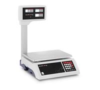 Steinberg Systems Digital Weighing Scale Table Scale 30kg/5g Raised LCD Display SBS-PW-305C (Functions: Tare, Add, Zero, 7 Memory Spaces, RS232)