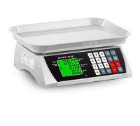 Steinberg Systems Electronic Scale - 30 kg / 1 g - 28.8 x 21.8 cm - 2 LCD SBS-PW-301CA