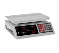 Steinberg Systems Electronic Scale - 40 kg / 2 g - 33.7 x 23.1 cm - 6 LED SBS-PW-402EP