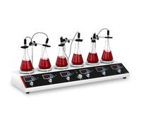 Steinberg Systems Magnetic Stirrer With a 6-Unit Hotplate SBS-MR-1600/6