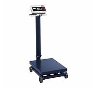 Steinberg Systems Platform Scale, Digital, Rolling, 600 kg, 100 g | Industrial, Raised LCD Display, Folding Display Stand, Platform 40 x 30 cm