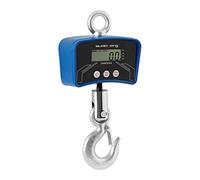 Crane Scale 1000 kg / 0.2 kg LCD Digital - Crane Scales by Steinberg Systems Black,Blue,Silver