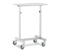Steinberg Systems Instrument Trolley - mobile - 60 x 40 cm - height adjustable - stainless steel / rubber SBS-LF-151