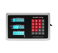 Steinberg Systems SBS-PF-300W Platform Scale Wireless 1-300 kg Floor Scale Industrial Scale Pallet Scale (Stainless Steel, LED Display, Weighing Surface 500x600 mm)