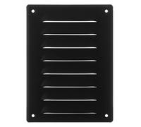 Steinberg14 Anthracite 140x190mm Metal Air Vent Cover with Insect Mesh - 5.5x7.5 inch Ventilation Grille - Rectangular Air Vents for Outdoor and Indoor - Air Vent Register for Walls and Ceilings