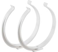 Steinberg14 Diameter 125 mm / 5 inch Pipe Clamp Holder for Ventilation Pipe Plastic Round Pipe Exhaust Pipe PVC - Pack of 2