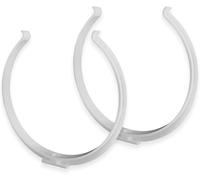 Steinberg14 Diameter 150 mm / 6 inch Pipe Clamp Holder for Ventilation Pipe Plastic Round Pipe Exhaust Pipe PVC - Pack of 2