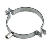 Steinberg14 - Ducting Clamp 100mm / 4'' - Galvanized Steel Pipe Clamp - Ventilation Ducting Holder 1 pcs