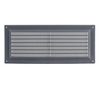 Steinberg14 Grey 300x130mm Air Vent Cover with Insect Mesh - 12x5 inch Ventilation Grilles for Walls and Ceilings - Internal Covers - Air Vents for interior walls - Plastic Ventilation Grille