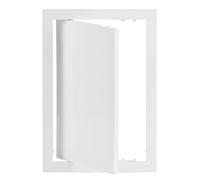 Steinberg14 Plastic Access Panel 200x300mm - 8x12 inch Inspection Hatch - White Access Hatch for Plasterboard - Loft Access Door - Wall Ceiling Hatch - Inspection Cover
