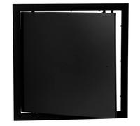 Steinberg14 Plastic Access Panel 300x300mm - 12x12 inch Inspection Hatch - Anthracite Access Hatch for Plasterboard - Loft Access Door - Wall Ceiling Hatch - Inspection Cover