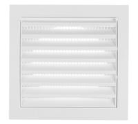 Steinberg14 White Ø 100 mm / 4'' Ventilation Grille Made of ABS Plastic with Round Spigot