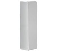 Steinberg14 White 220x55mm Plastic Connector - Rectangular Sleeve for Ducting Fittings