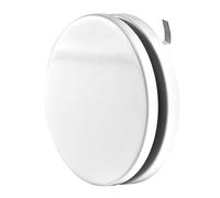 Steinberg14 White Diameter 125 mm Supply Air Disc Valve Round Metal Including Mounting Frame with Clamping Springs
