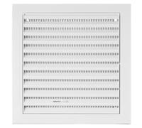 Steinberg14 White Plastic 150mm Adjustable Air Vent Cover - 6 inch Air Vents for Interior Walls and Ceilings - Outdoor Vent Cover - Extractor Fan Vent Cover - Ventilation grilles