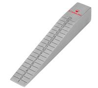 STEINBURG "Measuring Wedge" Made of High-Quality Aluminium | Scale 1-20 mm | German Quality Precise Gap Measure and Joint Measuring Tool for Craft & Industry