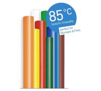 Steinel 084646 Hot Melt Glue Sticks 7mm 150mm Multi-Coloured 16 pcs