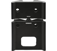 Steinel Corner Wall Bracket Black for Motion Sensor IS 180-2, Adapter, Accessory Bracket for Inner and Outer Corners
